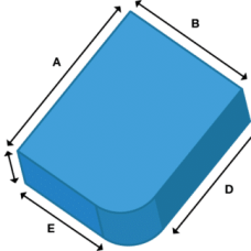 RHF Square/Rectangle Rounded Corner Mattress