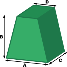equal sided taper Replacement Seat Cushion 
