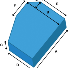 LHF Twin Diagonal Cutaway Mattress