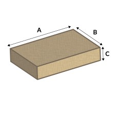 Square Shape Replacement Majlis Foam