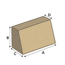 Slopped Back Cushion